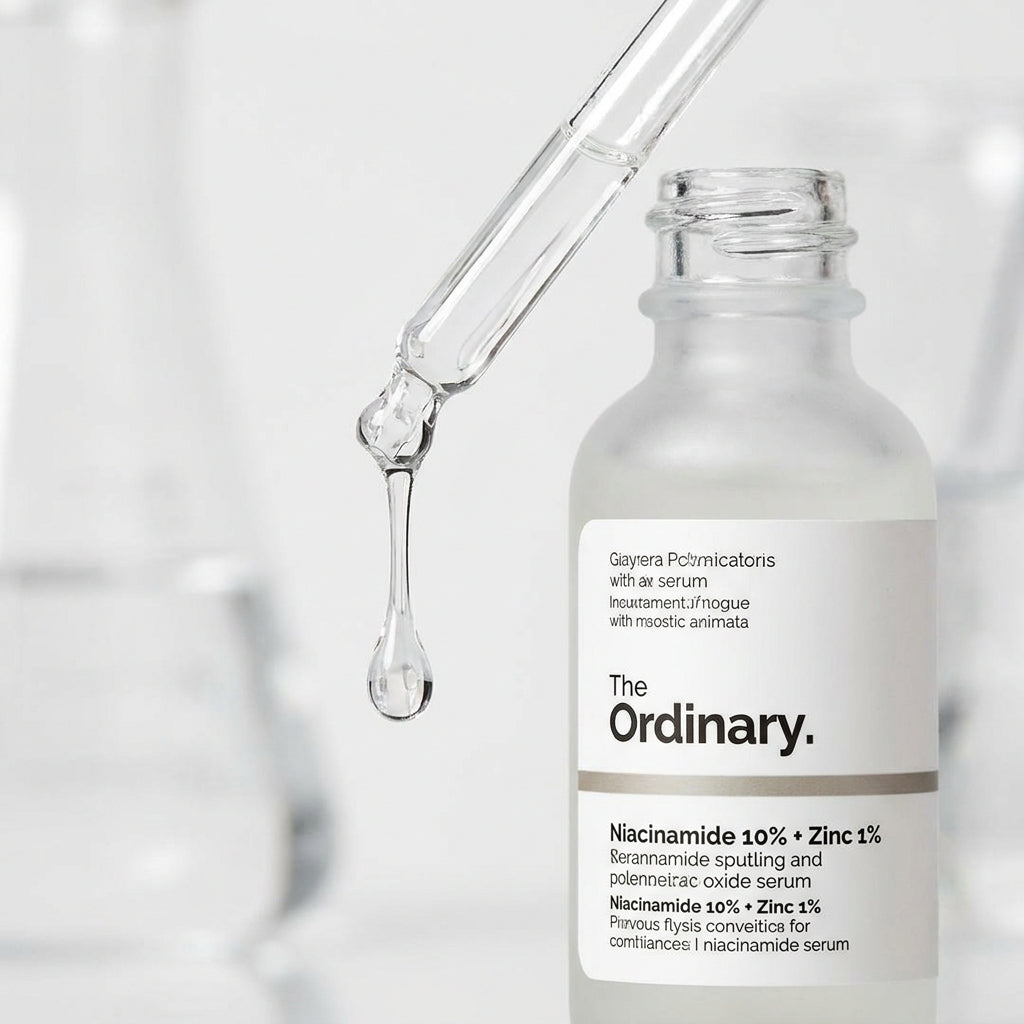 The Ordinary Niacinamide 10% + Zinc 1% Serum – Oil Control, Acne & Pore Minimizer (30ml).