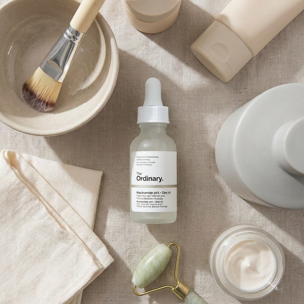 The Ordinary Niacinamide 10% + Zinc 1% Serum – Oil Control, Acne & Pore Minimizer (30ml).